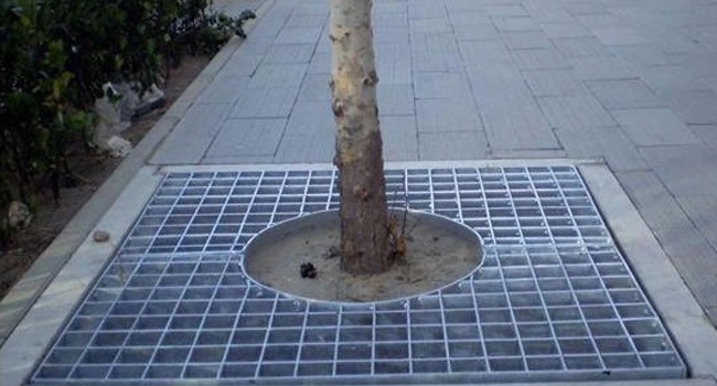 樹池蓋鋼格板